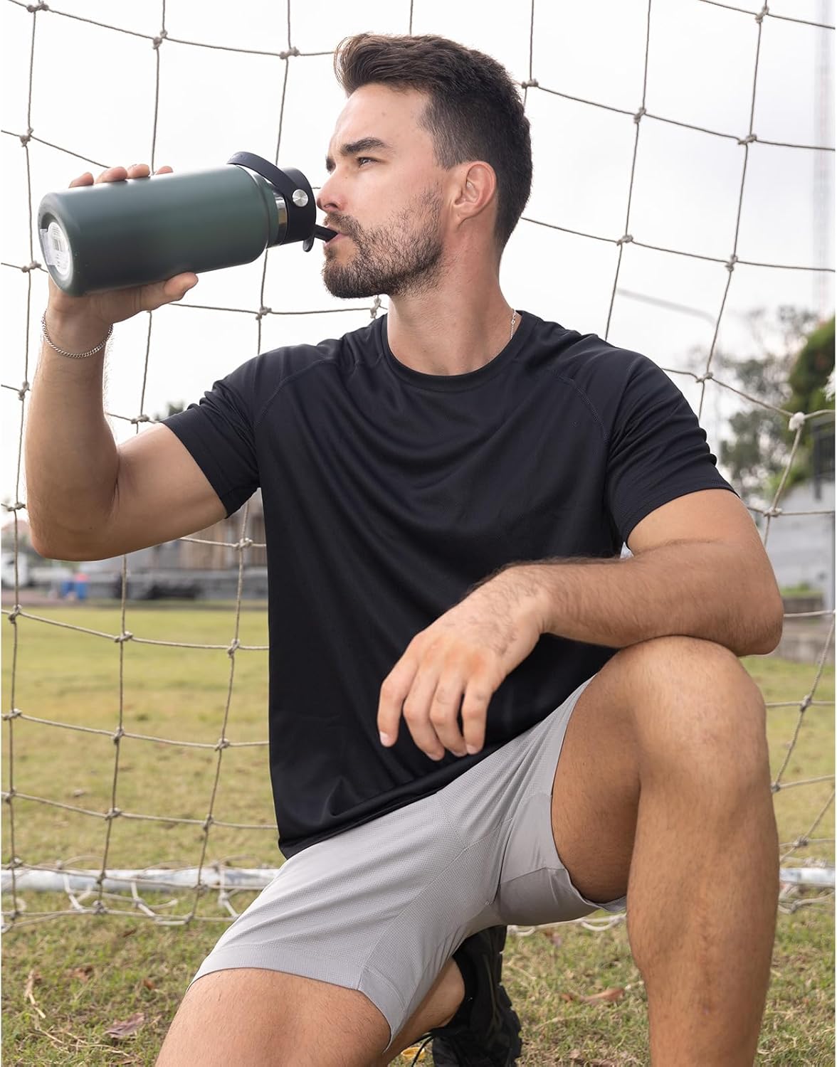 Thumbnail 1 de ZENGVEE 3 Pack Gym Shirts Men – Dry Fit Short Sleeve, Breathable & Moisture-Wicking