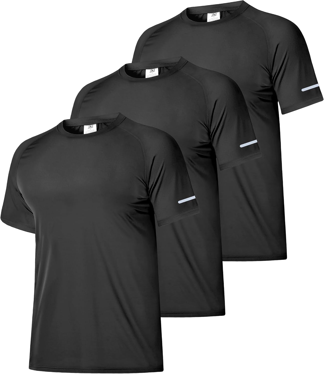 Detalle de Boyzn 1 or 3 Pack Men’s Rash Vest with UPF 50+ Sun Protection and Quick-Dry Fabric