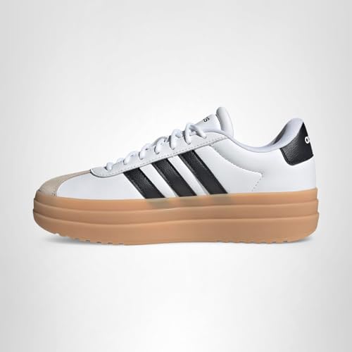 Thumbnail 6 de Adidas Damen Vl Court Bold Shoes – Weiß/Schwarz/Beige, Größe 40 EU