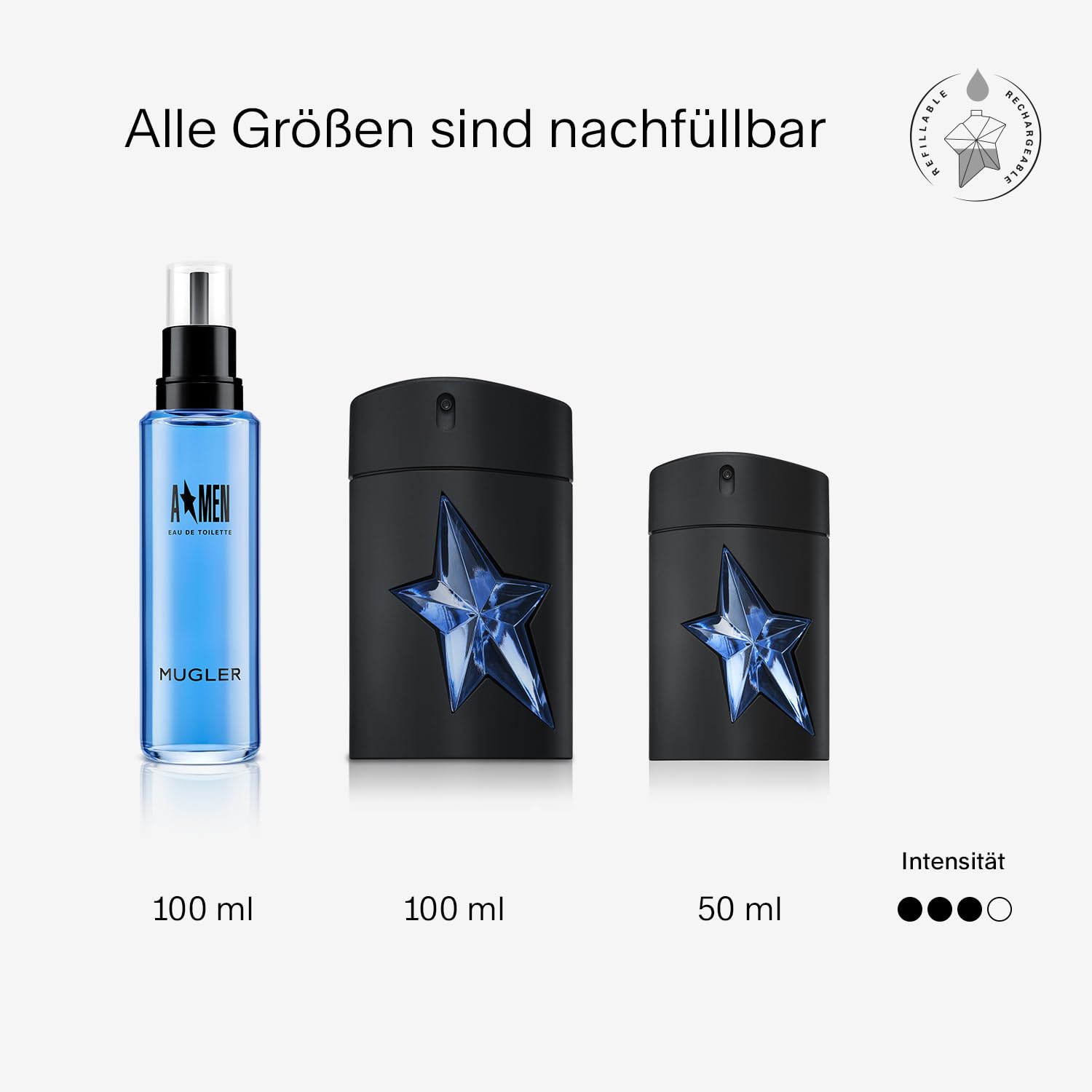 Thumbnail 4 de Mugler A*Men Eau de Toilette für Herren – amberig-holzig-gourmand, nachfüllbar