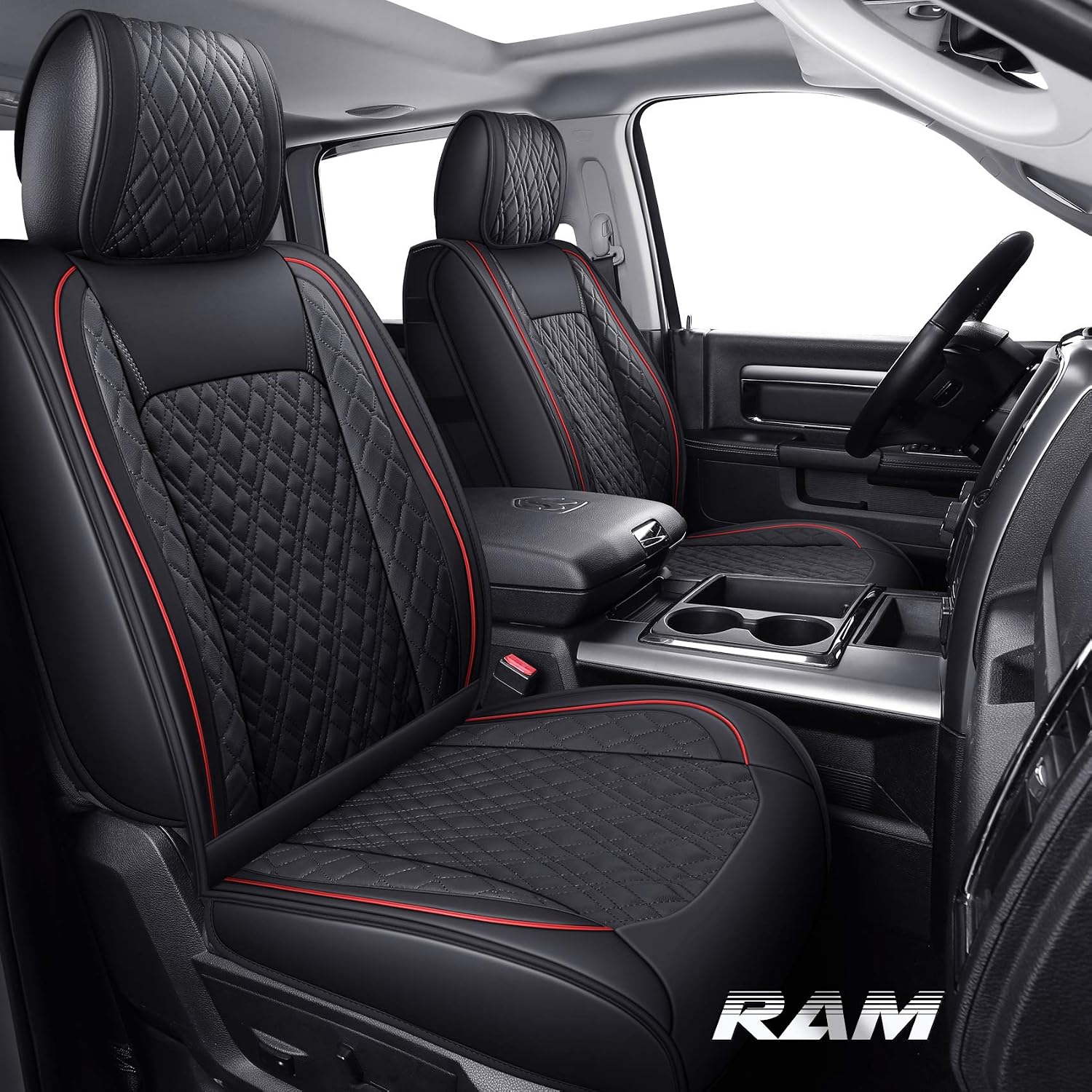 Detalle de YIERTAI Car Seat Covers 2009-2026