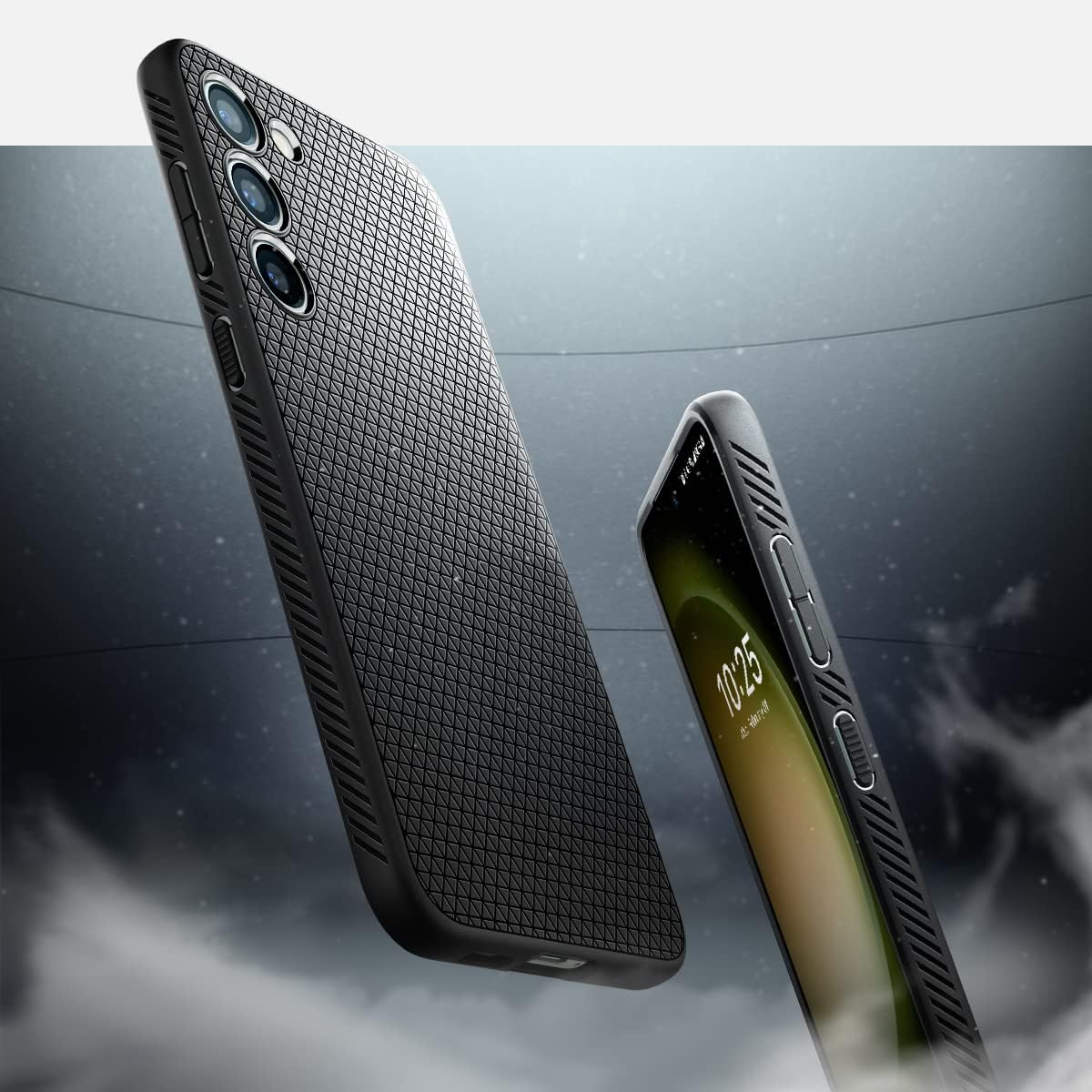 Detalle de Spigen Liquid Air pour Samsung S23 — Coque noire