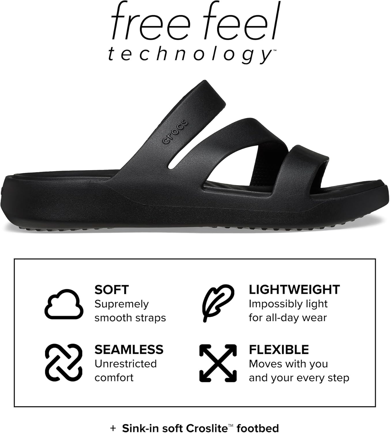 Thumbnail 5 de Crocs Getaway Strappy – bequeme Strappy-Sandale aus EVA für Alltag und Reisen