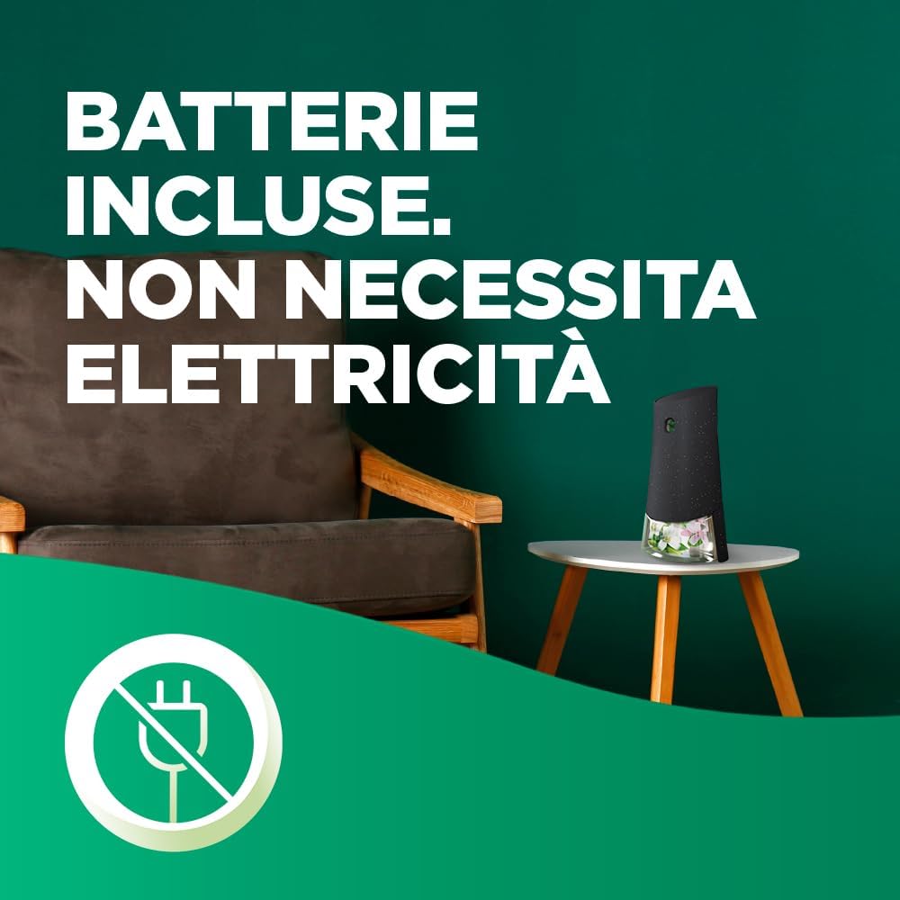 Thumbnail 4 de Airwick Active Fresh Deodorante per ambienti con diffusore automatico senza gas e ricarica Vaniglia e Caprifoglio 228 ml