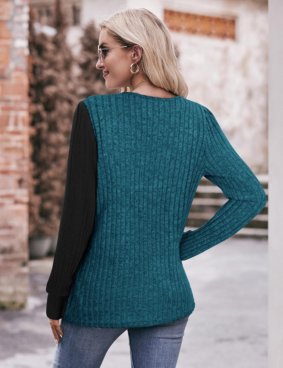 Thumbnail 1 de Flikity ladies jumpers crew neck 10% elastane