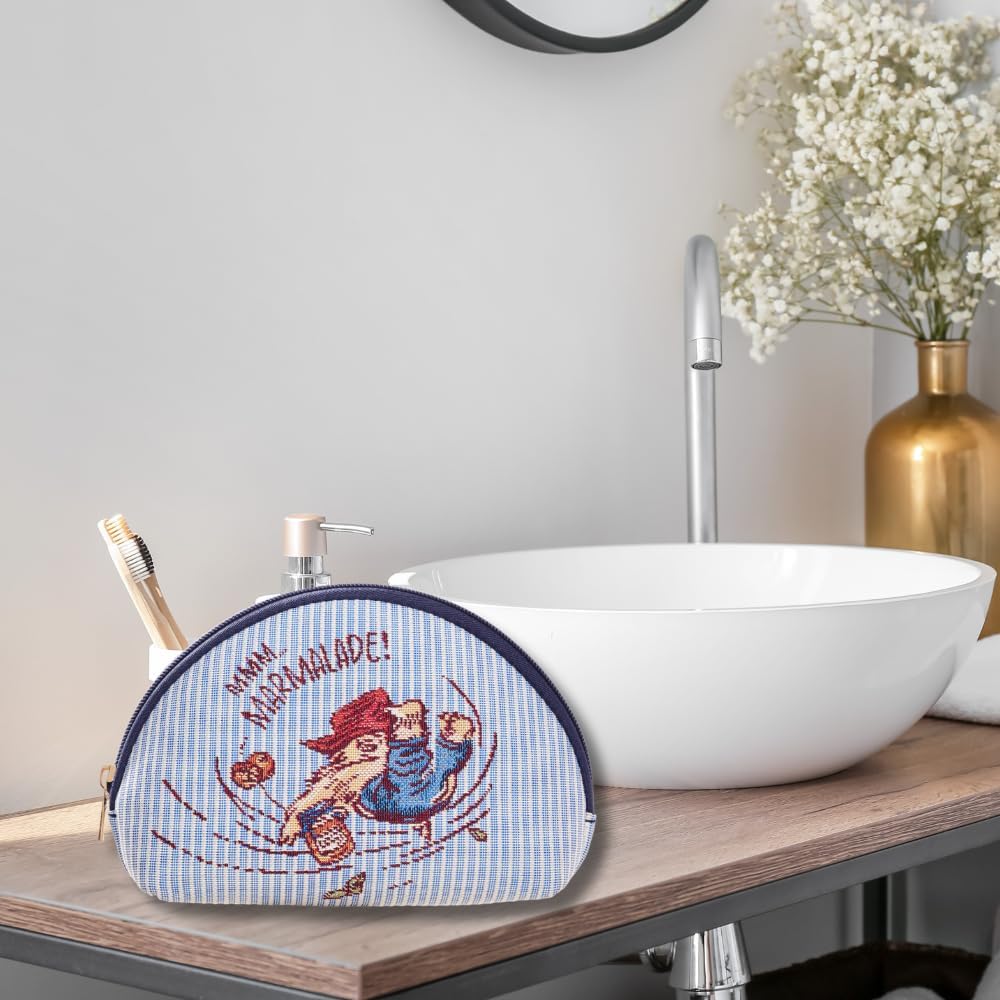 Thumbnail 5 de Signare Tapestry Makeup Bag Paddington Classic Marmalade