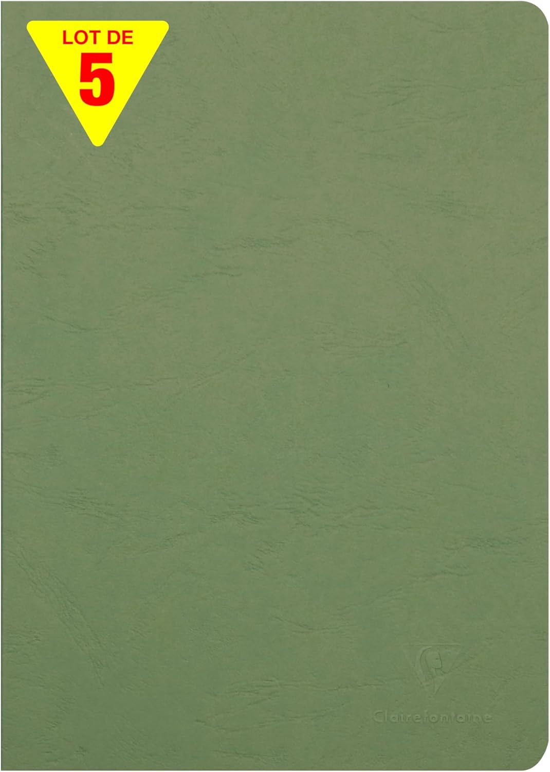 Thumbnail 6 de Clairefontaine 733002Cpack Collection Nomaddict (ex Age Bag) Lot de 5 Cahiers Rouges A4 21x29,7 cm - 96 Pages - Papier 90 g - Couvertures Carte Lustrée Grain Cuir