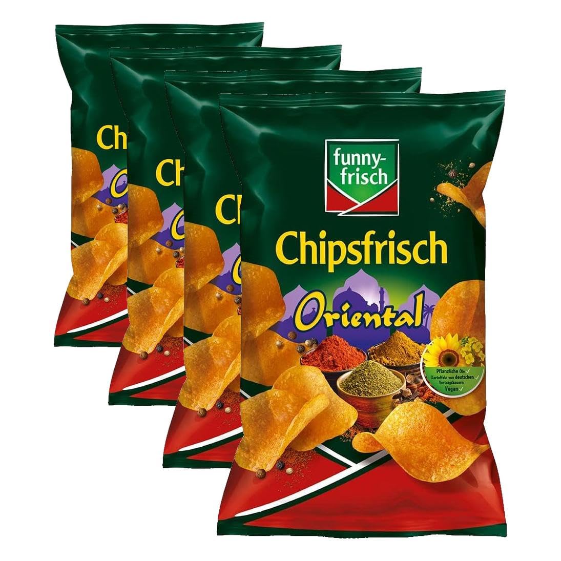 Thumbnail 2 de Funny-frisch Chipsfrisch Ungarisch 40 g (12er Pack) – hauchdünn, extra knusprig