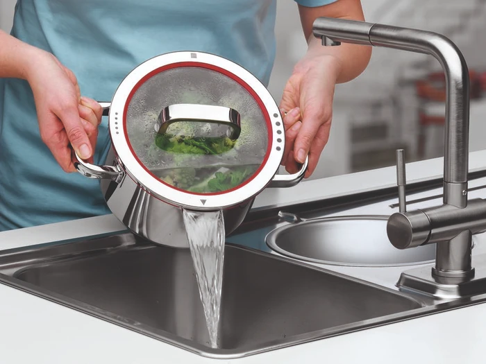 Thumbnail 3 de WMF Function 4 Pfannenset 5-teilig – Edelstahl-Topfset mit Glasdeckeln