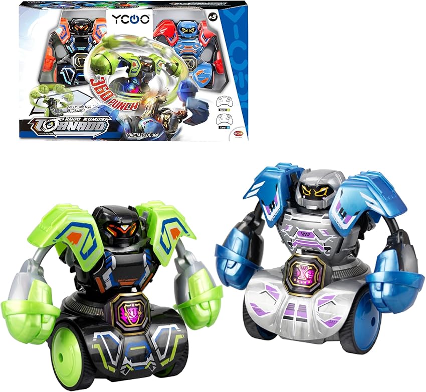 Bizak YCOO Robo Kombat Tornado Battle Pack — 2 unidades 🤖