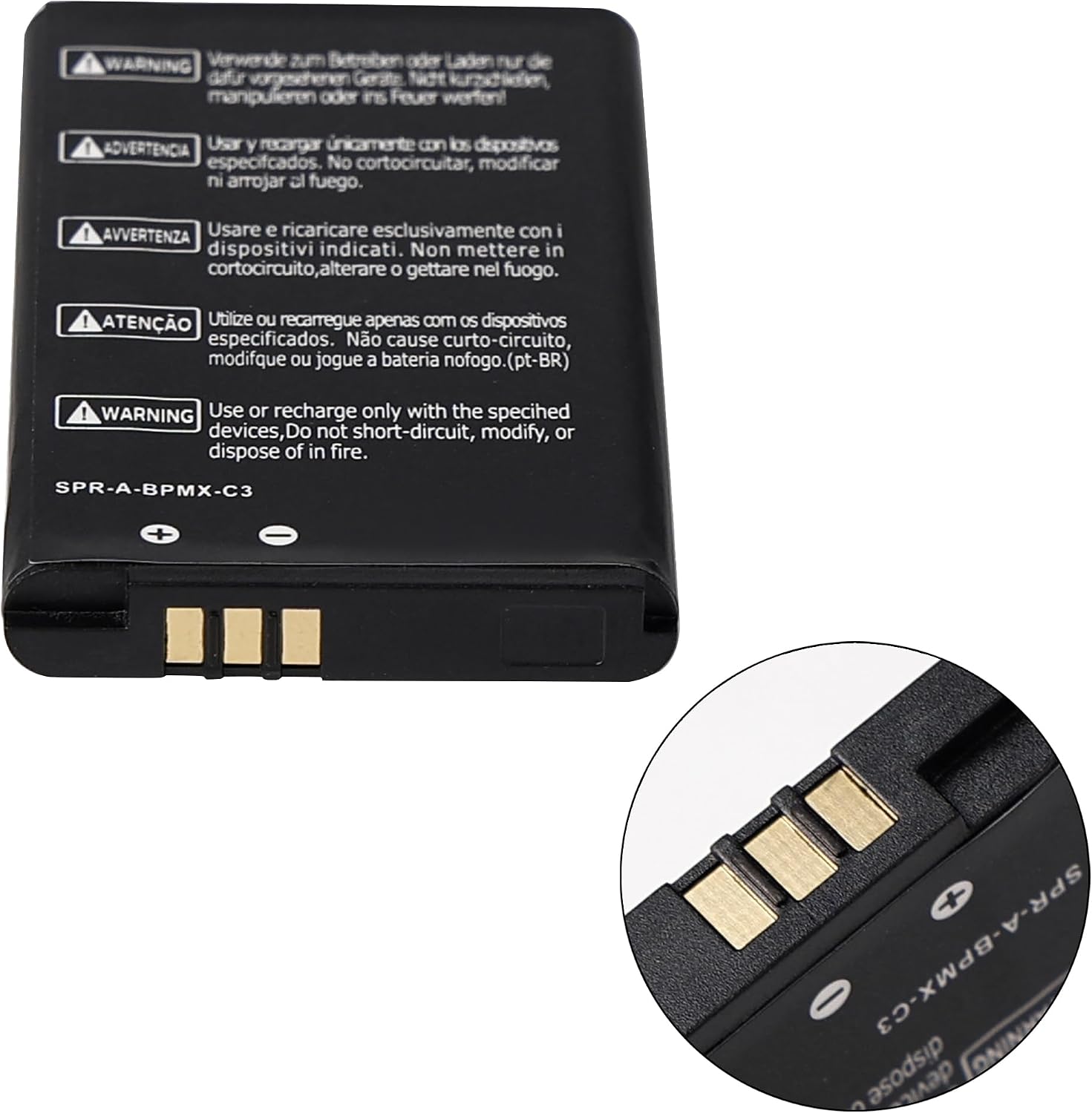 Thumbnail 2 de Fuworance 2000mAh 3.7V Battery for Nintendo 3DS XL Family and Switch SPR-003