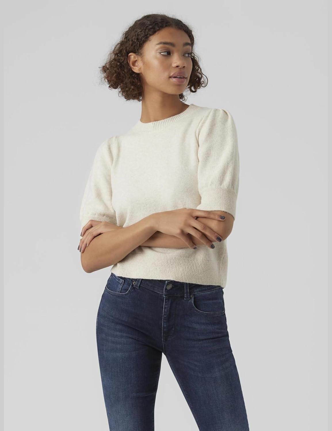 Thumbnail 1 de VERO MODA Vmdoffy 2/4 O-Neck Pullover Ga Noos – Damen