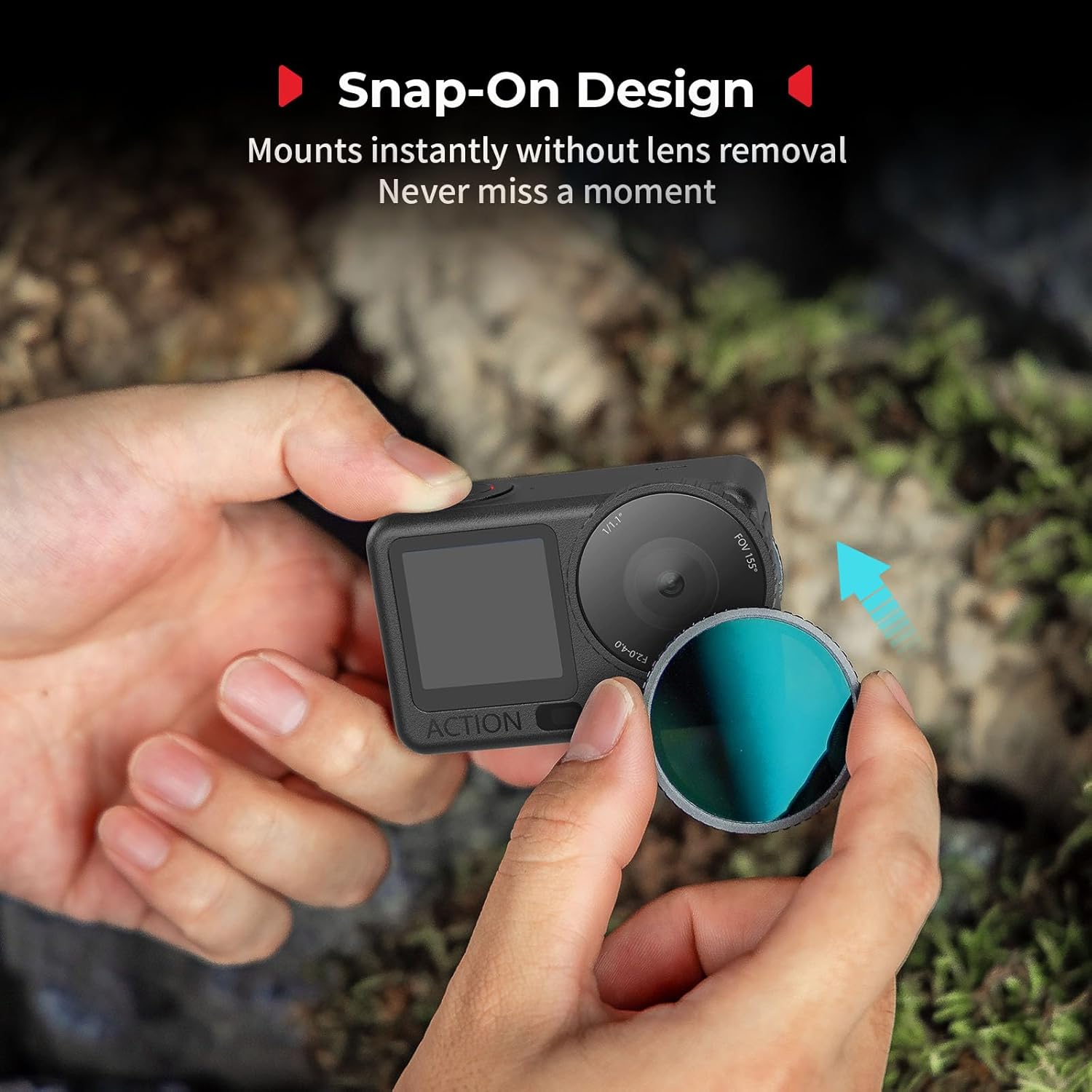Thumbnail 4 de SMALLRIG Kit Filtri per DJI Osmo Action 6 (5896) – Set creativo per Osmo Action 6
