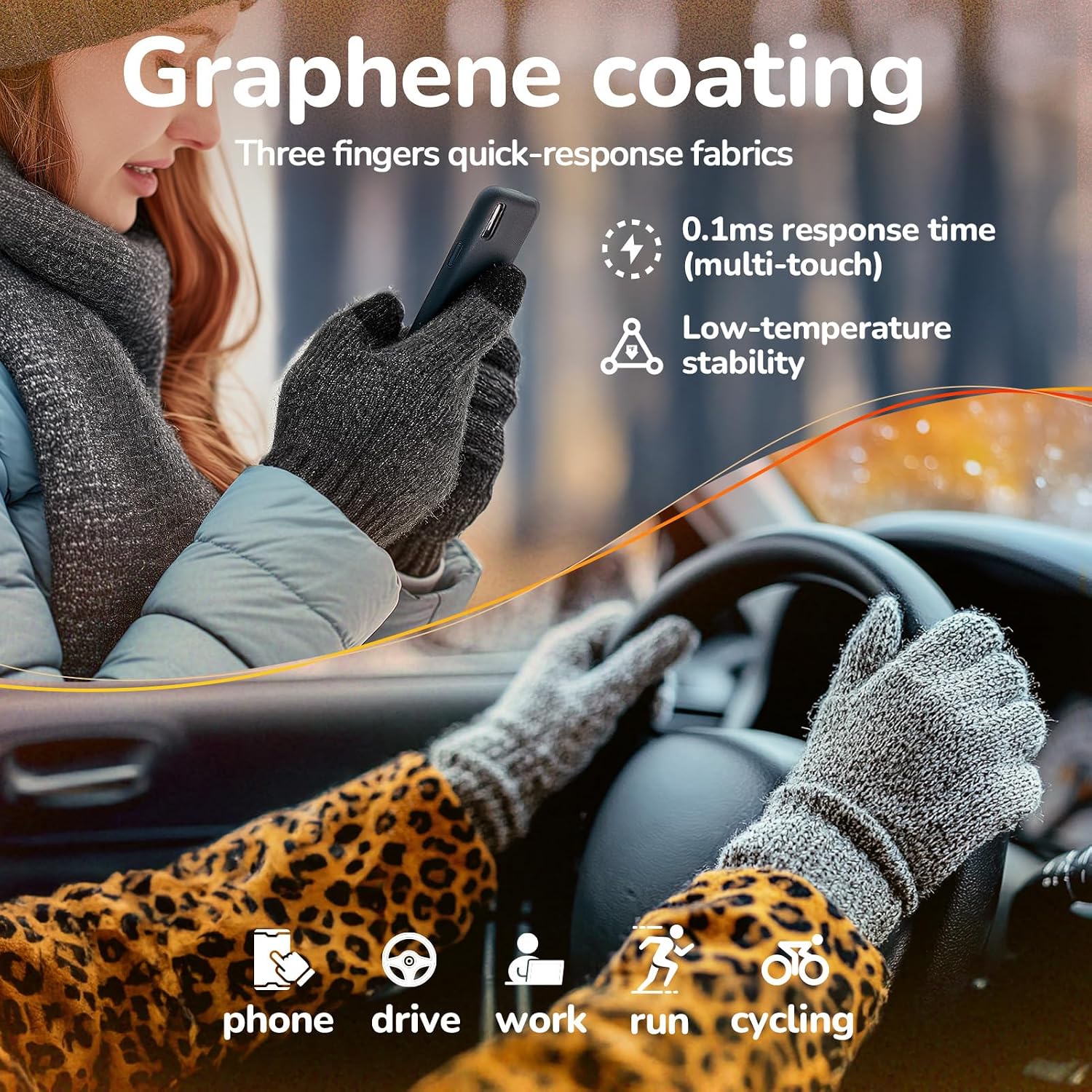 Thumbnail 4 de Merino Wool Gloves