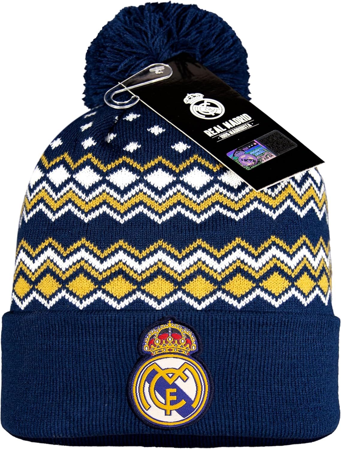 Thumbnail 6 de Icon Sports Officially Licensed Real Madrid CF Beanie (Unisex Adult)