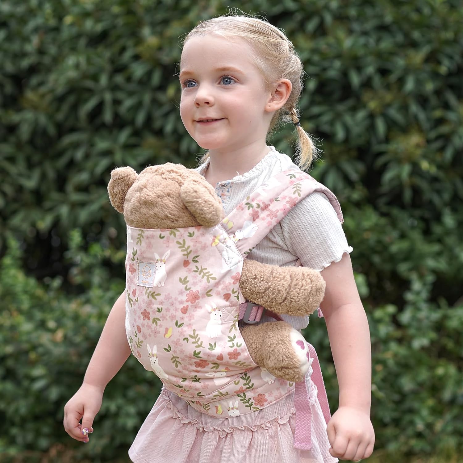 Detalle de GAGAKU Porte-bébé pour poupées : portage doux et polyvalent pour petites joueuses