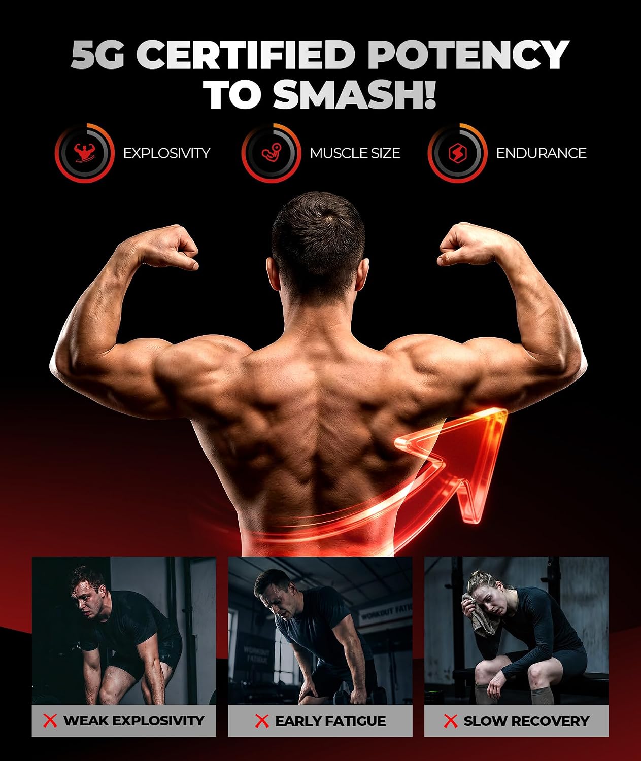 Detalle 2 de NSF Creatine Gummies 5g