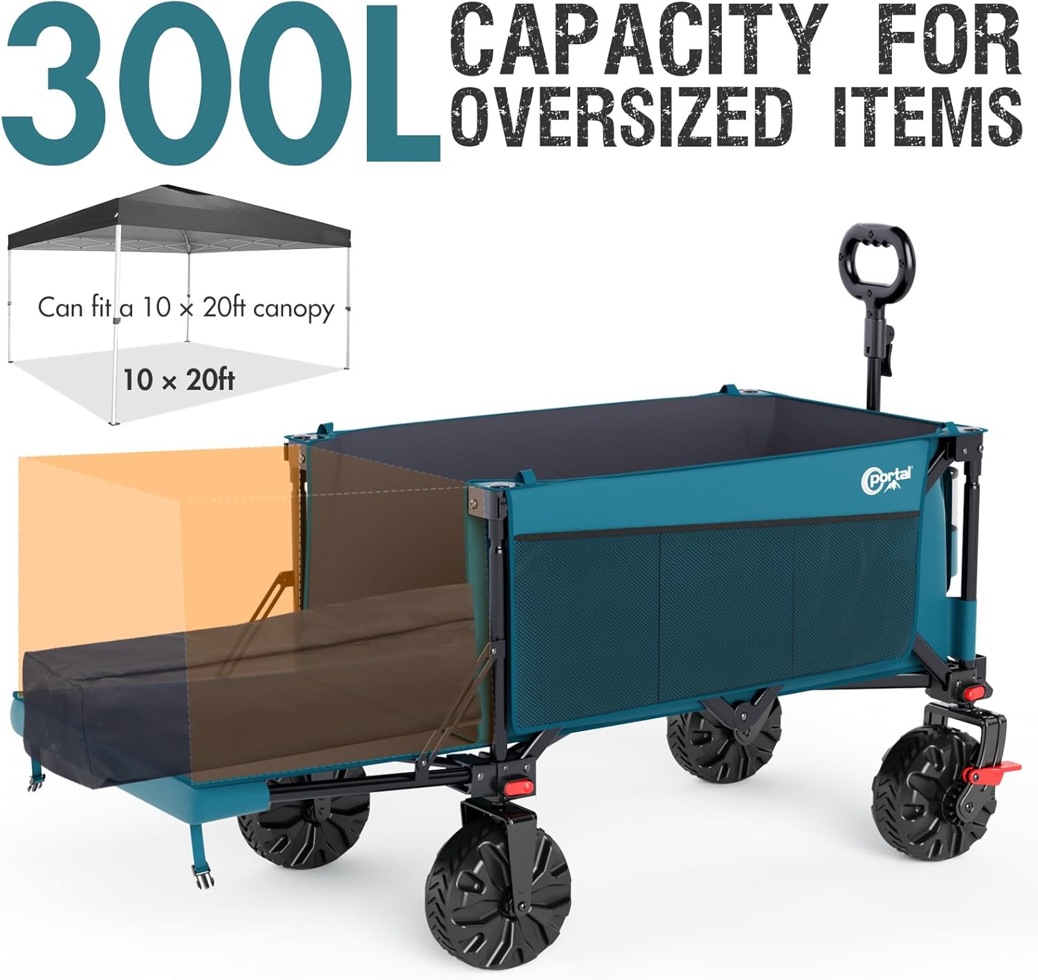 Detalle de Portal Folding Wagon 300L