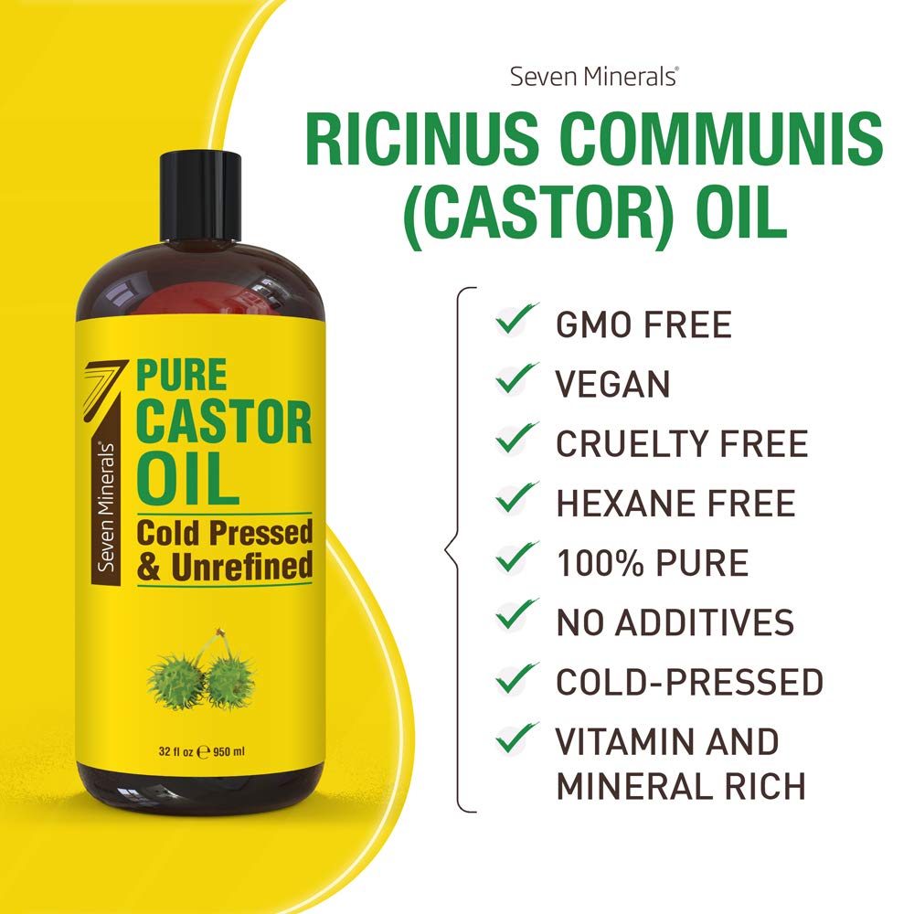 Thumbnail 2 de Pure Castor Oil 32 fl oz bottle for hair