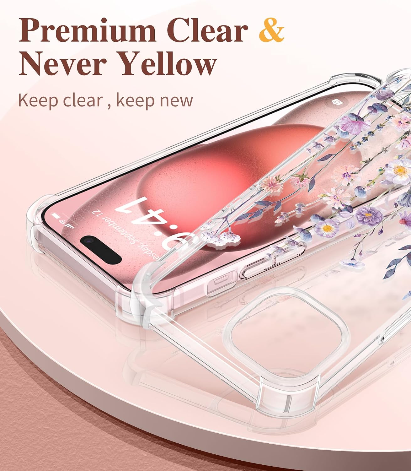 Detalle de GVIEWIN iPhone 15 Case 6.1" 2023