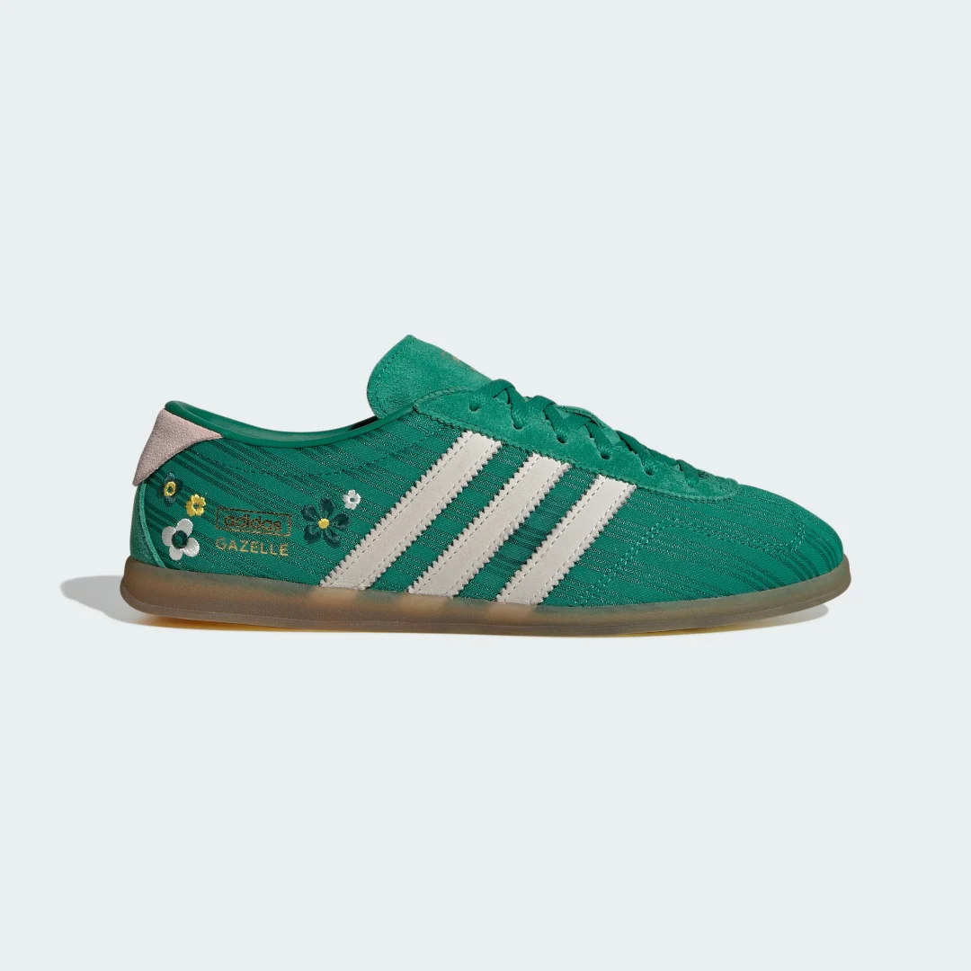Detalle de adidas Gazelle Lo Pro, zapatillas verdes
