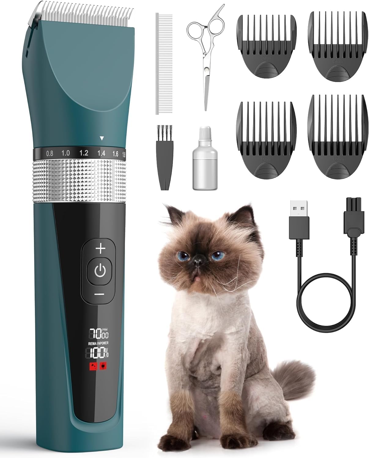 Detalle de oneisall 7268 cat clippers 5-speed ✂