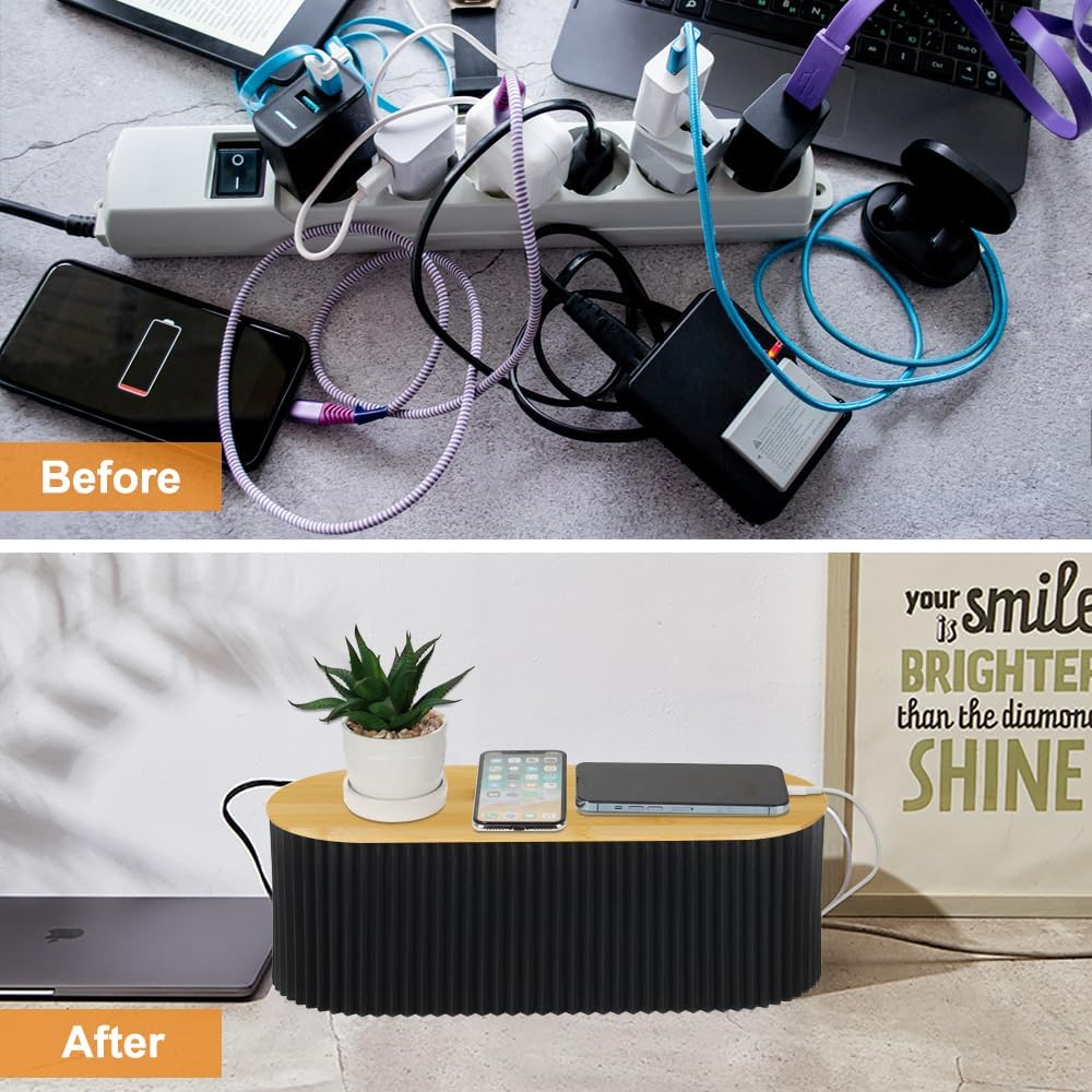 Thumbnail 4 de CRROEL Cable Management Box for Desk