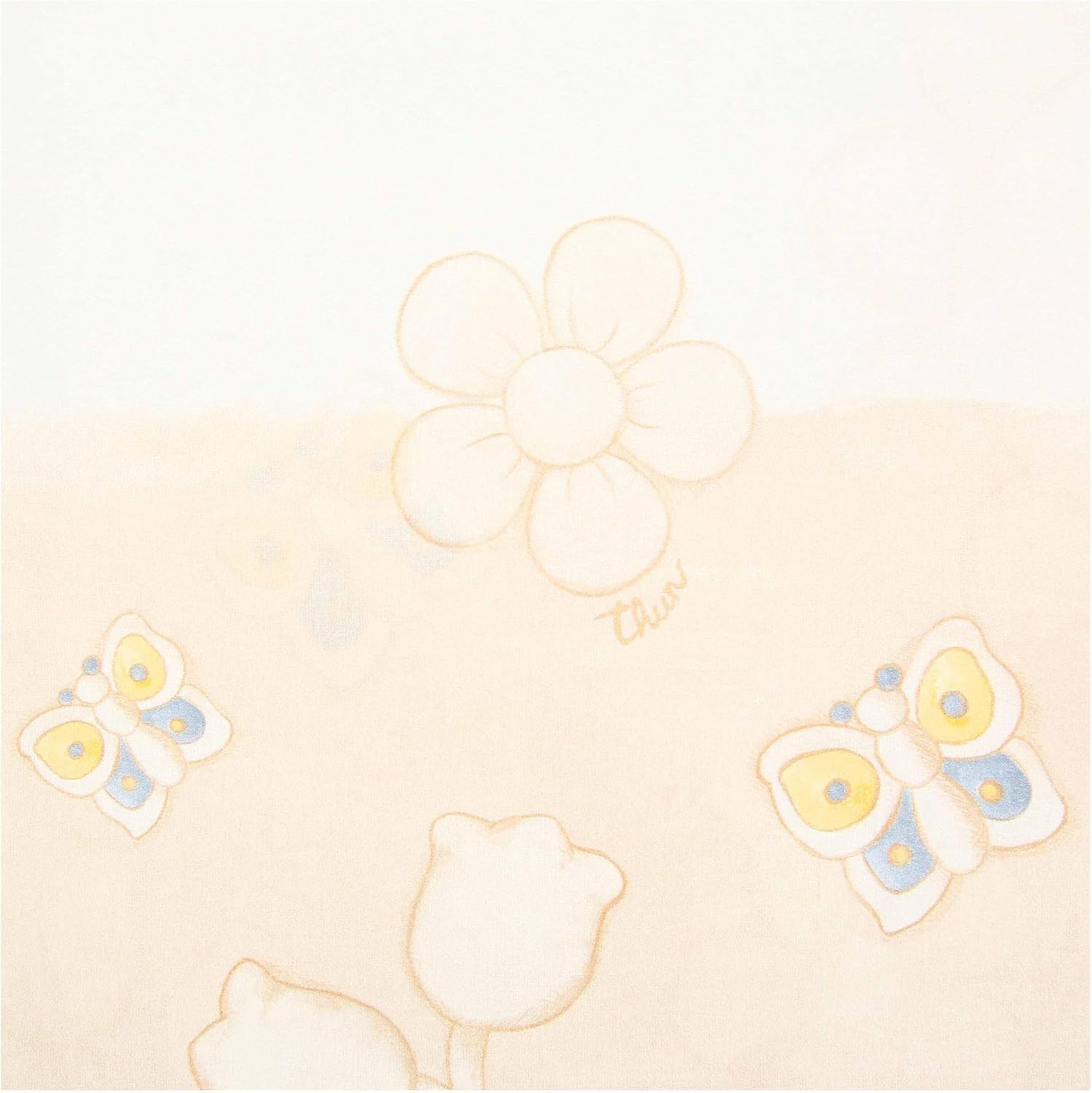 Detalle 1 de Copripiumino beige THUN - Linea Elegance, S, 100% cotone