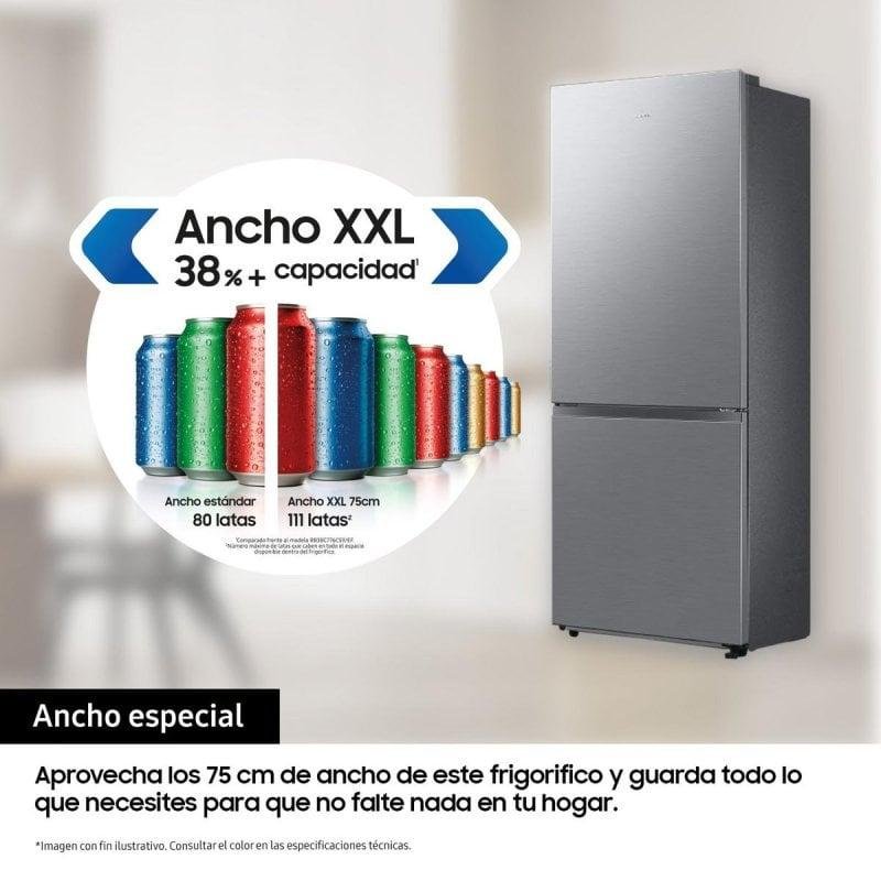 Thumbnail 2 de Frigorífico combi Samsung RB50DG632ES9EF No Frost: 505 L, Inox, WiFi IA