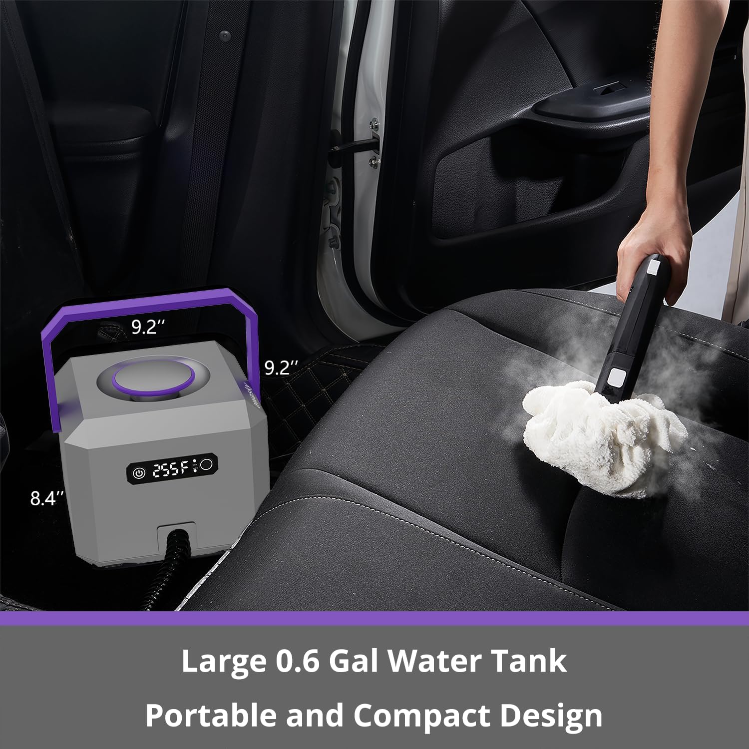 Thumbnail 5 de awasky Steam Cleaner 0.6 Gal Multi Steamer Mop