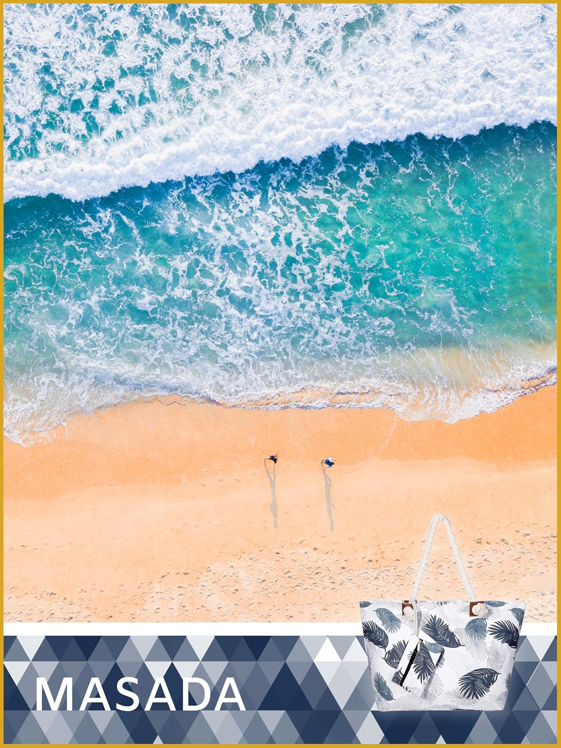 Thumbnail 5 de Borsa spiaggia idrorepellente 58 x 38 x 18 cm