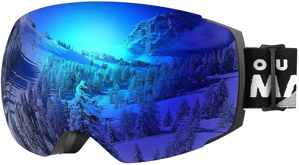 OutdoorMaster Ski Goggles PRO Frameless 100% UV400
