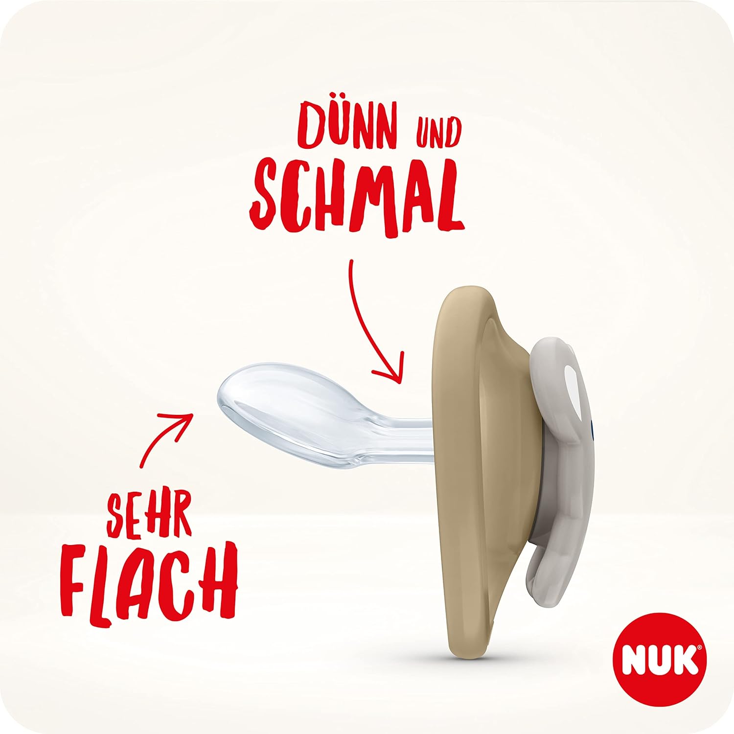 Thumbnail 5 de NUK Space Day & Night Babyschnuller (0–6 Monate) mit Leuchtknopf – 4er-Pack, Fuchs & Schaf