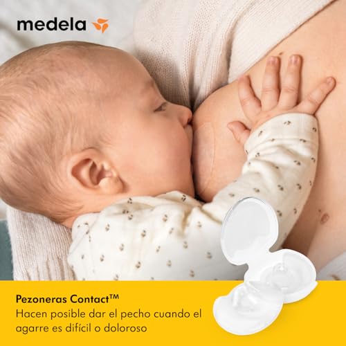 Thumbnail 1 de Medela pezoneras Contact de silicona 24 mm – juego de 2 unidades con estuche