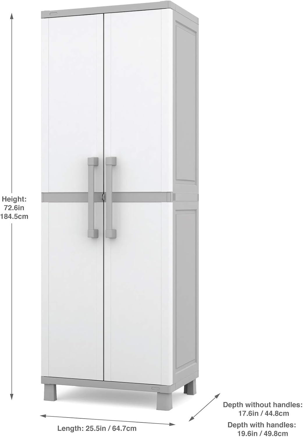 Thumbnail 2 de Storage Cabinet with Doors, 72.6 in height