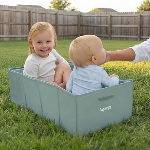 Thumbnail 1 de Ingenuity Baignoire Tuckaway Toddler Tub — Transforme la Douche en Baignoire et Compacts pour le rangement