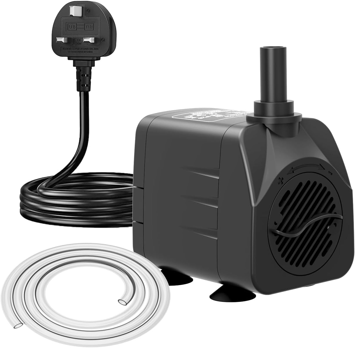 Detalle de Knifel Submersible Pump 600L/H (10W) with Dry Burning Protection, Ultra Quiet Design, 1.2m lift