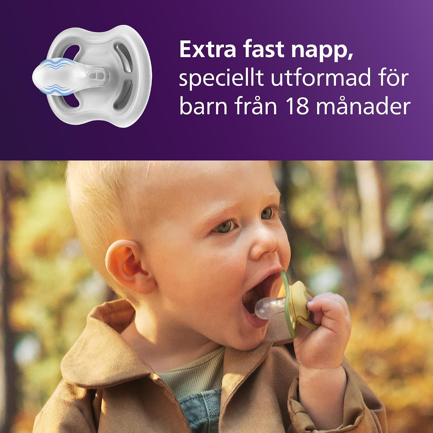 Detalle de Philips Avent ultra air SCF349/55 nappar, 4-pack med silikon och steriliseringsfodral
