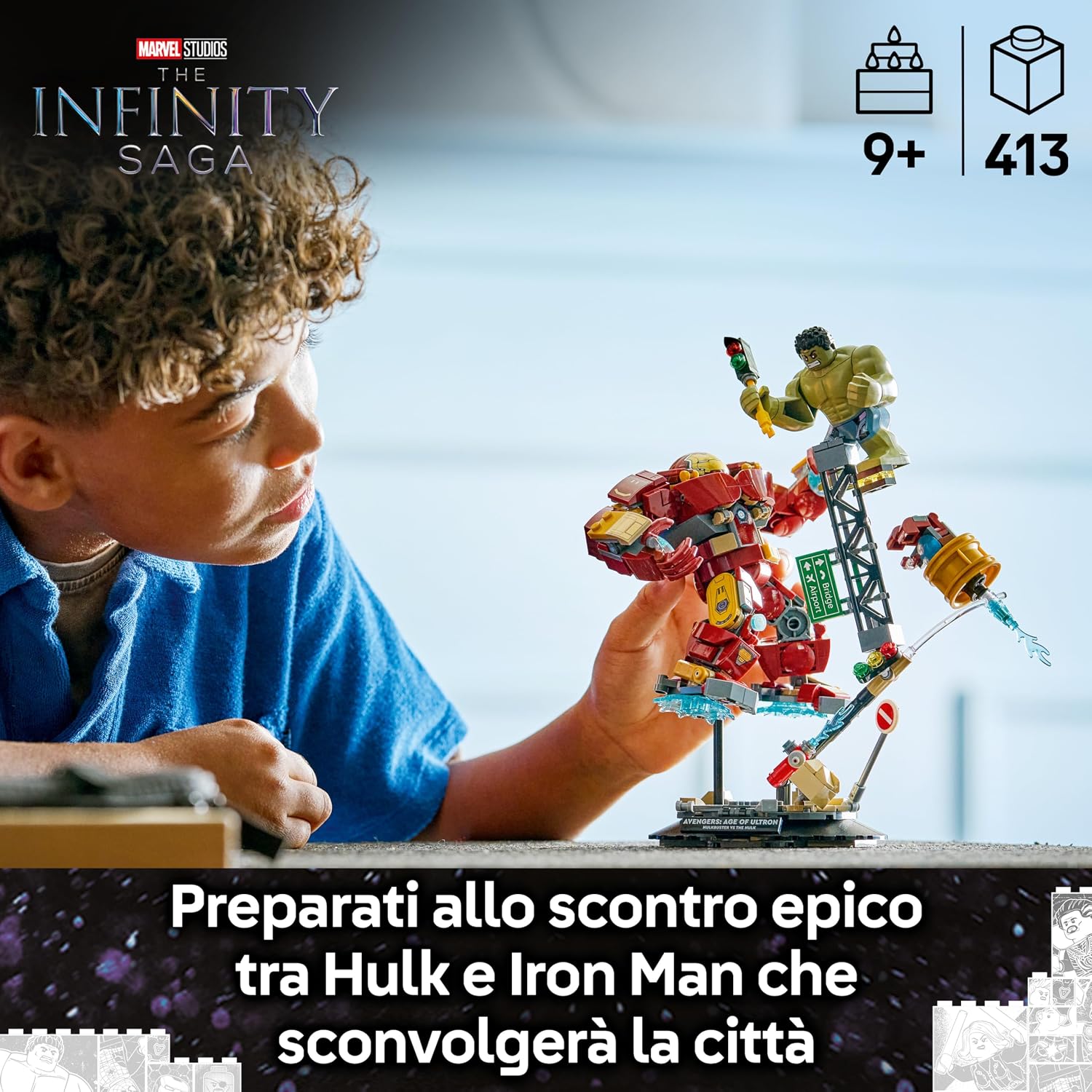 Thumbnail 1 de LEGO 76343 Battaglia Epica Hulkbuster vs Hulk
