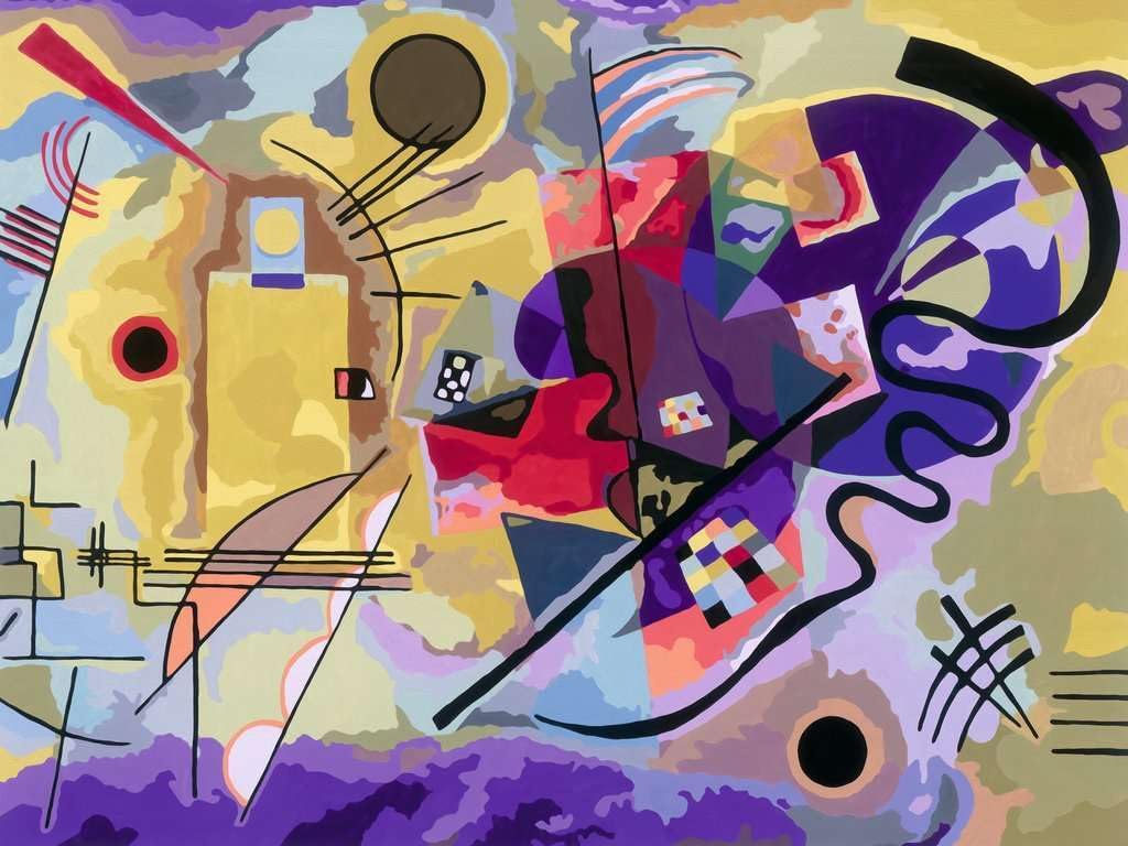 Thumbnail 1 de Ravensburger CreArt Kandinsky Kit Pittura Numeri 30x40