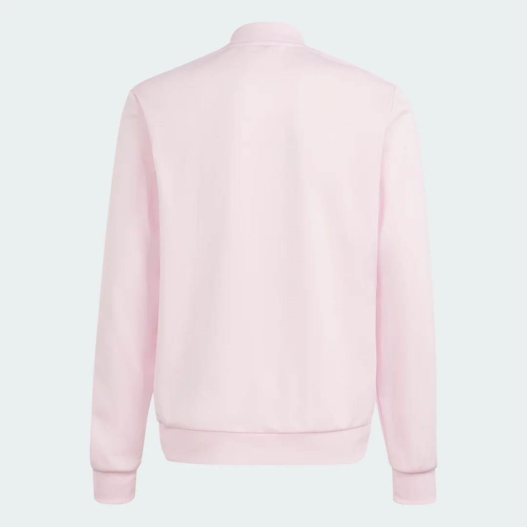Detalle de Chándal Essentials 3 bandas de Adidas — Rosa, comodidad para el día a día