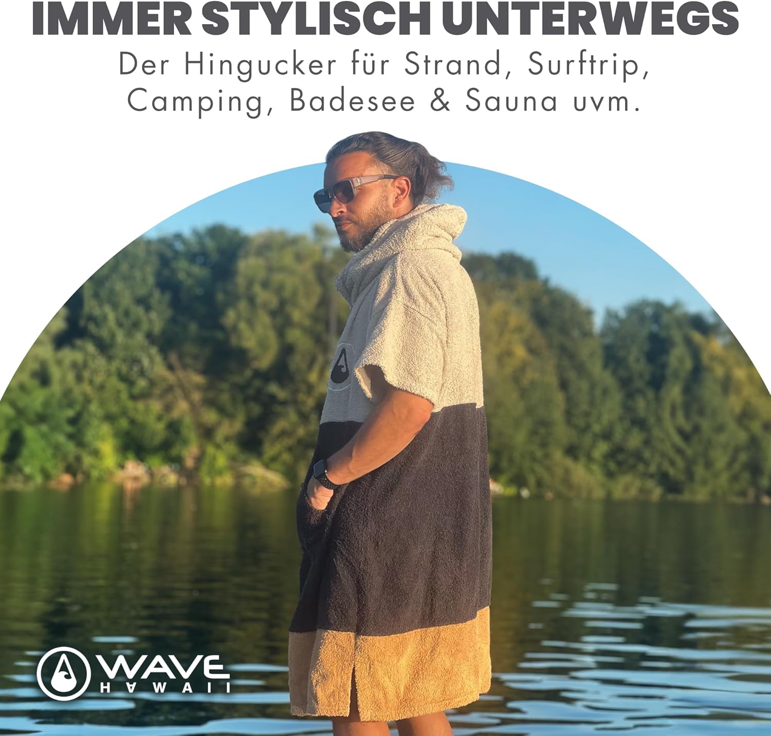 Thumbnail 3 de WAVE HAWAII Surfponcho 160-190 cm