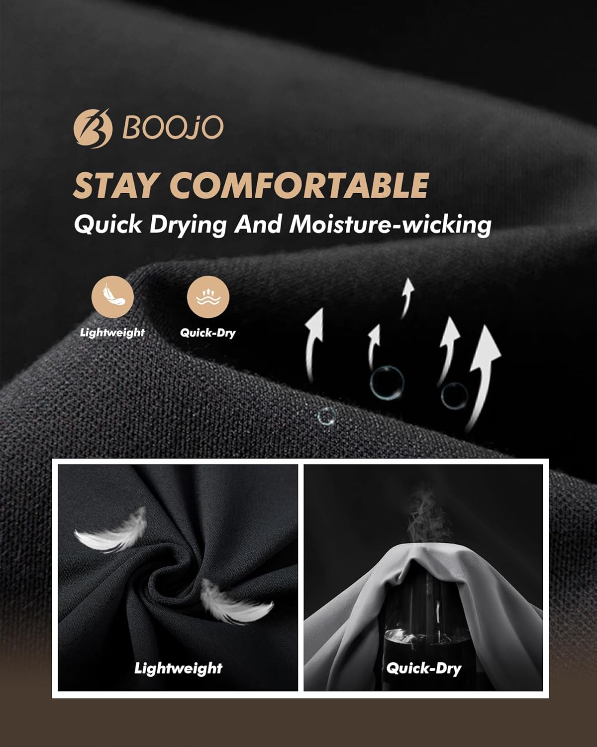 Detalle 2 de BOOJO 5 Pack Athletic Basketball Boys Shorts 5-Pack