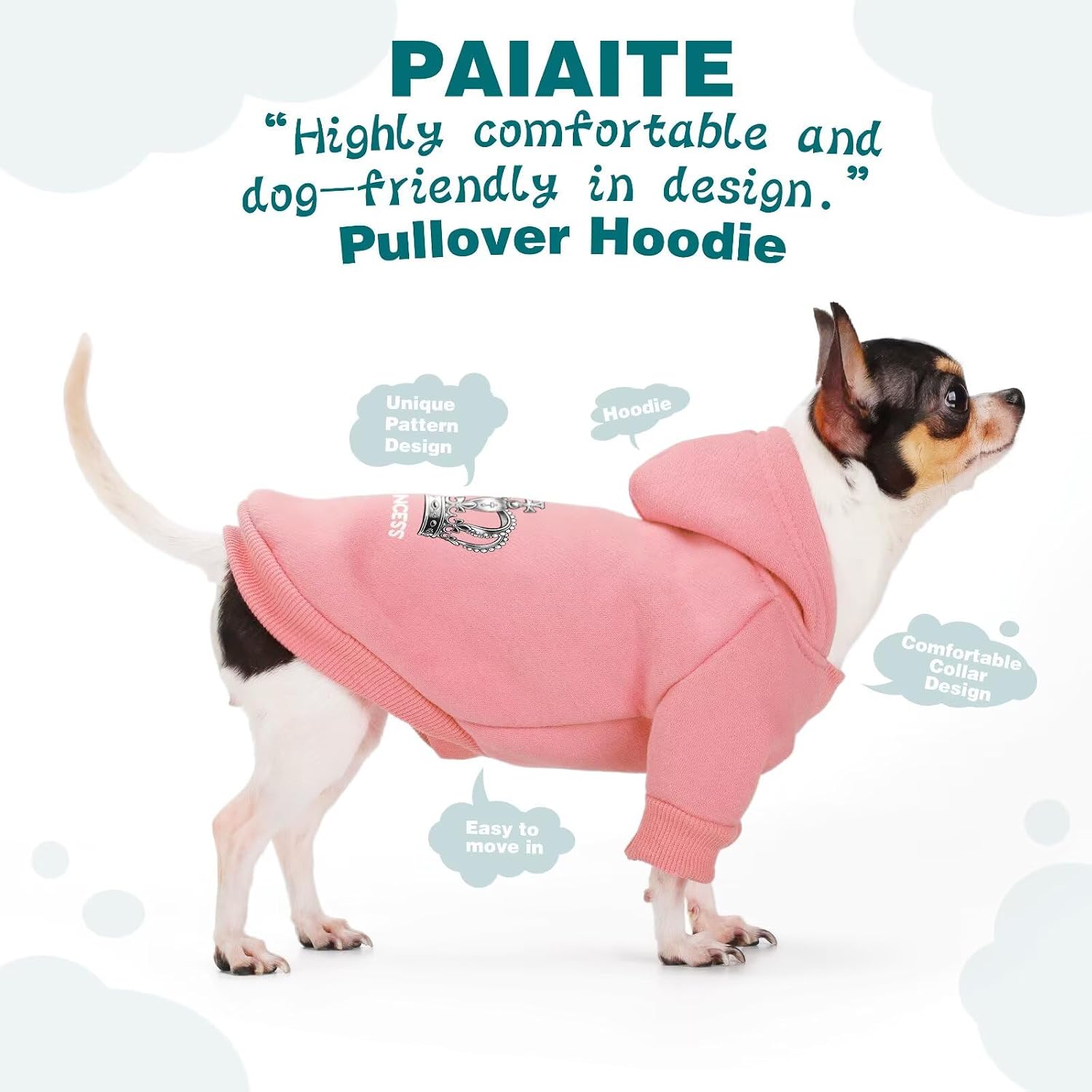 Detalle 2 de Paiaite Dog Hoodie, XS