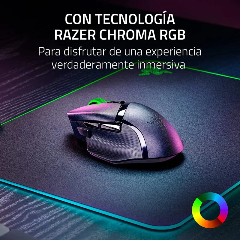 Thumbnail 1 de Razer Basilisk V3 X HyperSpeed ratón inalámbrico 18.000 DPI