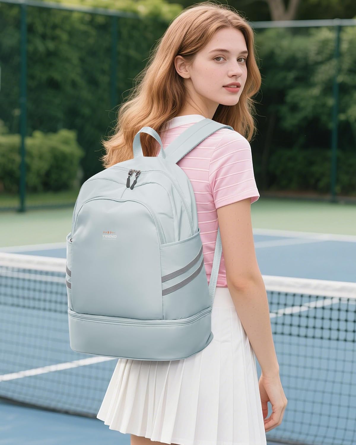 Thumbnail 1 de SZLX Sportrucksack Damen Schuhfach Nassstasche