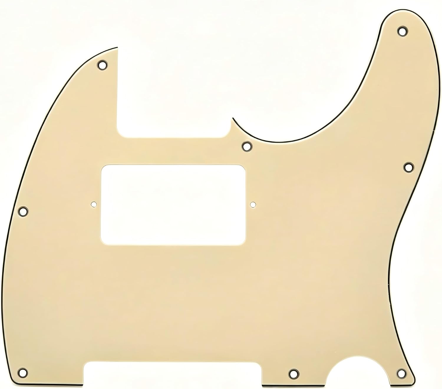 Detalle 2 de Telecaster Humbucker Pickguard, Reddish Brown Tortoiseshell
