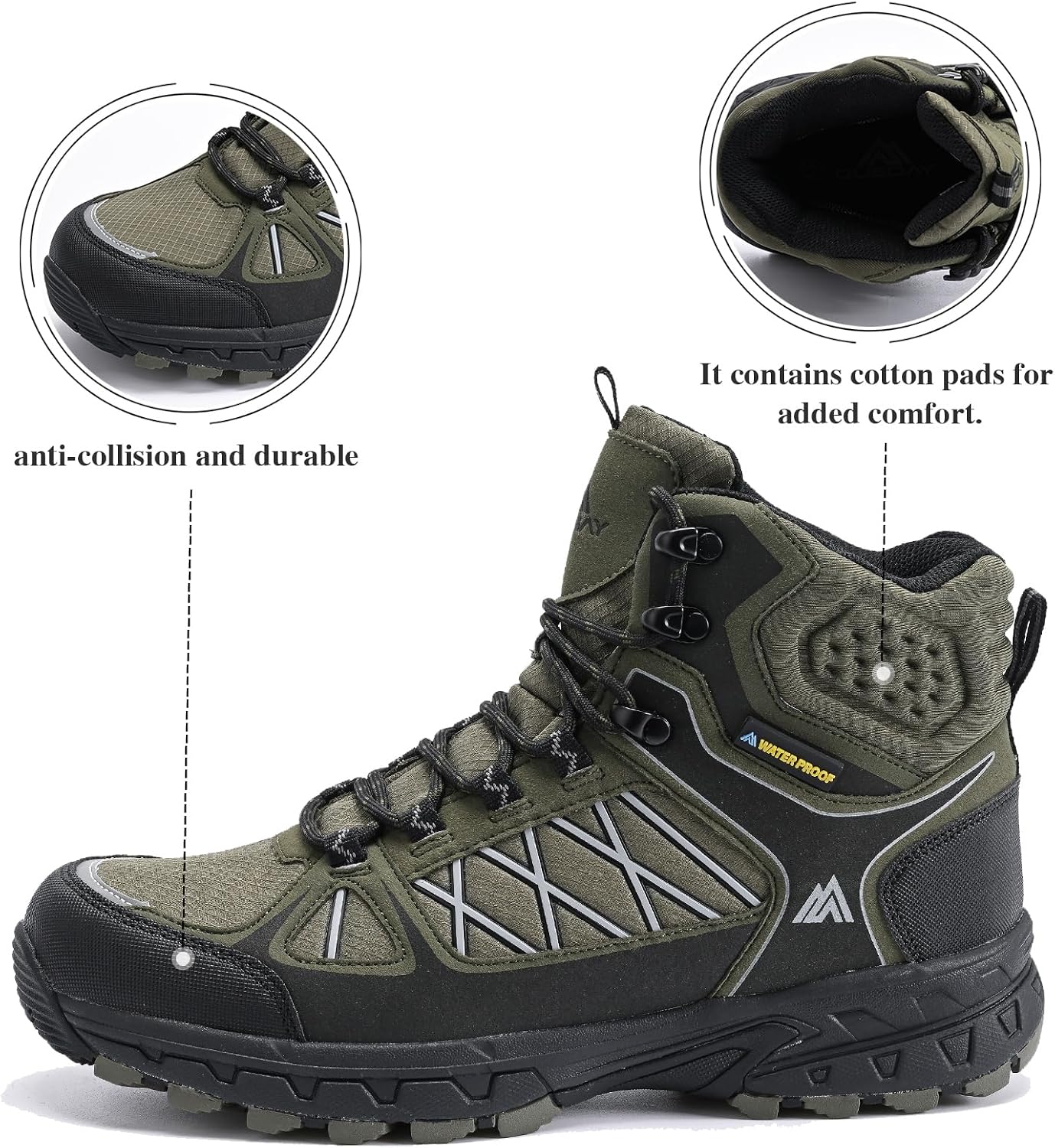 Thumbnail 4 de Queday Waterproof Hiking Boots ⚙