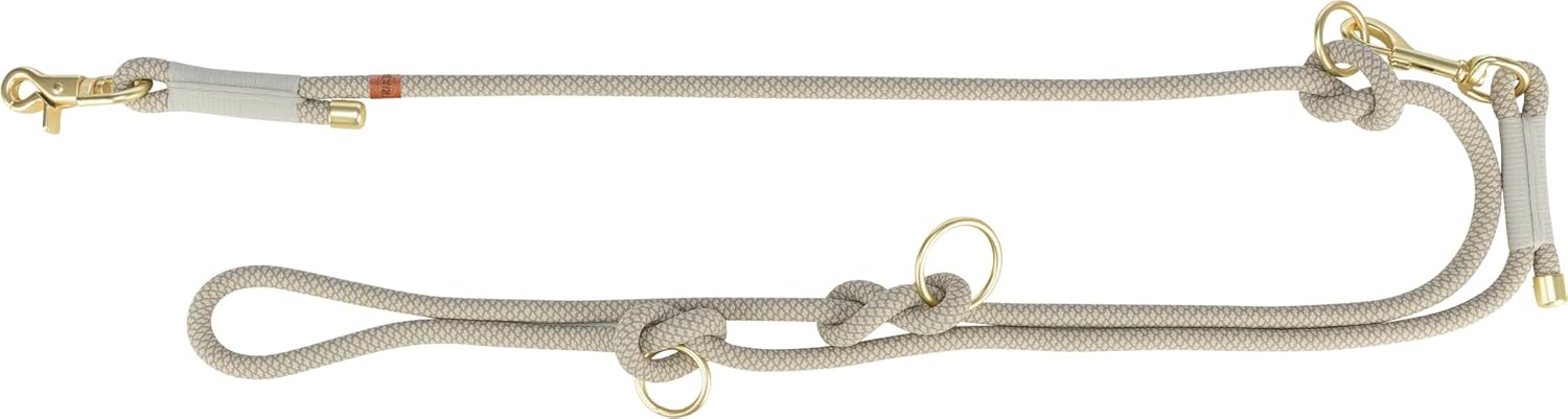 Thumbnail 6 de TRIXIE Laisse V Soft Rope M-L, 2 m / 10 mm, Rose – Laisse réglable en corde tressée pour chiens moyens et grands