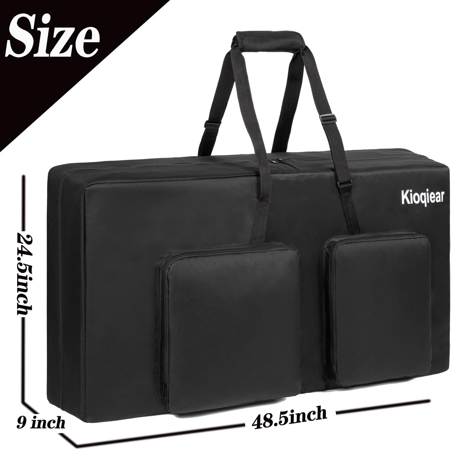 Detalle de Kioqiear Cornhole Carrying Case for 4' x 2' Boards